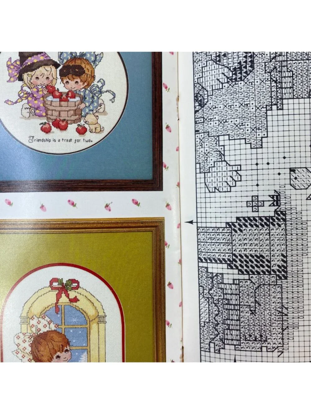 Angeloave Cross Stitch Instructions Pattern Book #18 Designs By Gloria & Pat